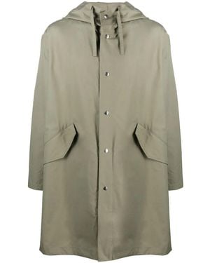 Jil Sander フーデッドコート - グリーン