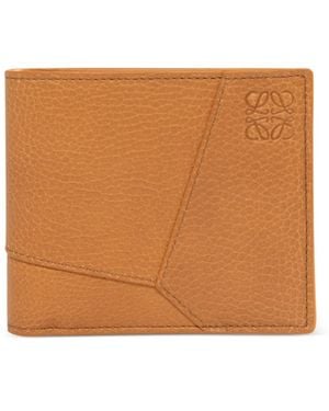 Loewe Puzzle Edge Bifold Wallet - Brown