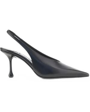 Jimmy Choo Isa Slingback Heeled Pumps - White