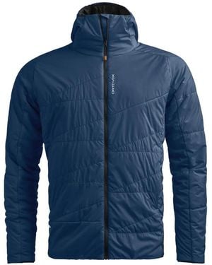 Ortovox Doudoune Piz Duan À Capuche - Blue