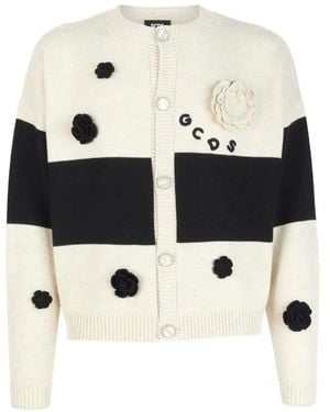 Gcds Hello Kitty Gehaakt Vest - Wit