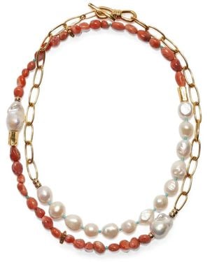 Lizzie Fortunato Soleil Porto Covo Necklace - Metallic