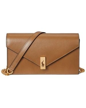 Polo Ralph Lauren Polo ID envelope wallet - Marrón