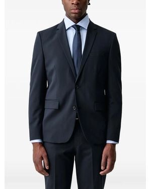 Lindbergh Costume À Veste À Simple Boutonnage - Blue