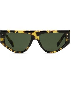 Dolce & Gabbana Tortoiseshell-Pattern Sunglasses - Green