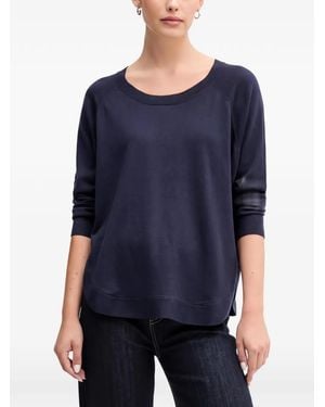 Benetton Jersey Con Manga Raglán - Azul