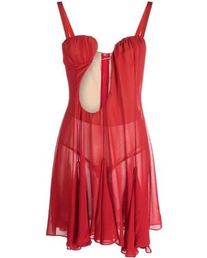 Nensi Dojaka Dresses - Red