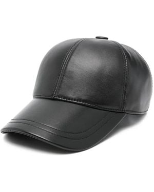 MEDEA Leather Cap - Black