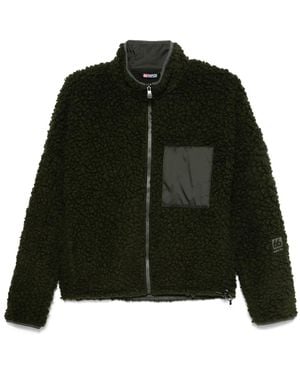 66 North Faux Shearling Shirt Jacket - Black