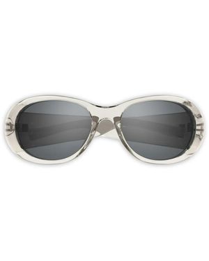 Saint Laurent Oval-Frame Sunglasses - Gray