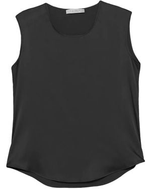 D.exterior Sleeveless Vest - Black