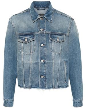 MM6 by Maison Margiela Denim Jackets - Blue