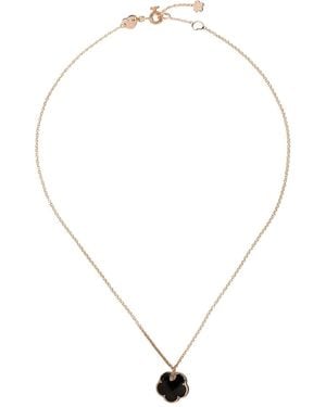 Pasquale Bruni 18Kt Rose Petit Joli Onyx And Diamond Necklace - White