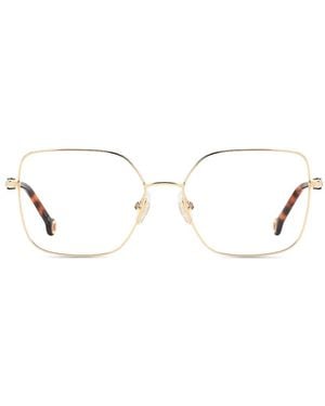 Carolina Herrera Square-Frame Glasses - White