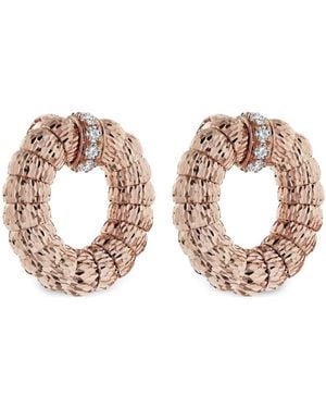 Officina Bernardi Enigma Diamond Earrings - Pink