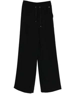 Herno Wide Trousers - Black