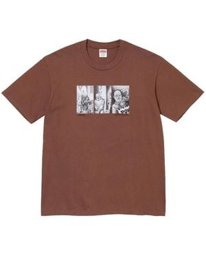 Supreme Mister Cartoon Pow T-Shirt - Brown