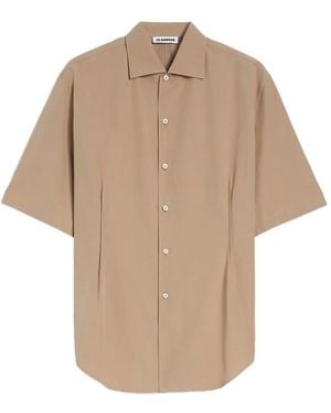 Jil Sander Short-Sleeved Shirt - Natural