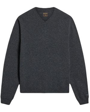 Woolrich Jersey Con Cuello En V - Azul