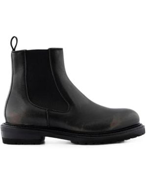 Buttero Fiorentina Elasticated-Panel Boots - Black