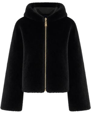Liu Jo Reversible Teddy Jacket - Black