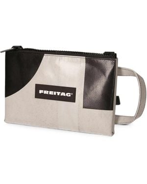 Freitag Eddie Logo-Patch Panelled Backpack - Black