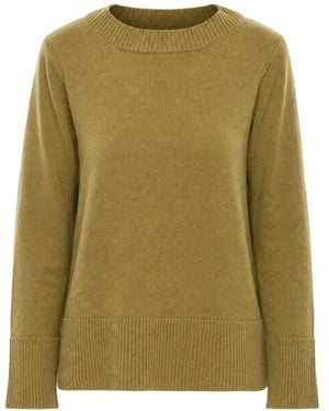 Malo Crew-Neck Long-Sleeve Jumper - Green