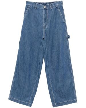 Chocoolate Jeans Mit Weitem Bein - Blau