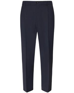 BE ABLE New Riccardo Buttonned Trousers - Blue