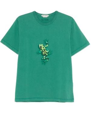 JW Anderson Jumping Frog Short-Sleeve T-Shirt - Green