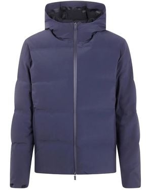 Herno Gewatteerd Jack Met Capuchon - Blauw