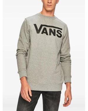 Vans Logo-Print Sweater - Grey
