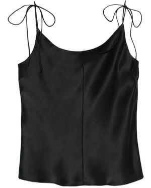 TOVE Paloma Tie-Strap Top - Black