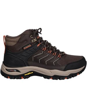 Skechers X Goodyear Raveno Lace-Up Ski Shoes - Brown