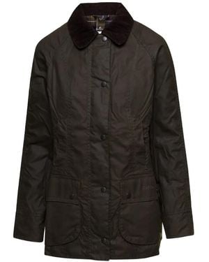 Barbour Corduroy-Collar Jacket - Black