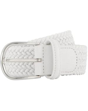 Anderson's Leren Riem - Wit