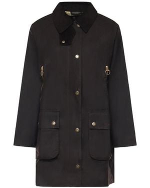 Barbour Single-Breasted Coat - Black