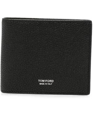 Tom Ford Portemonnaie Mit Logo-Print - Schwarz