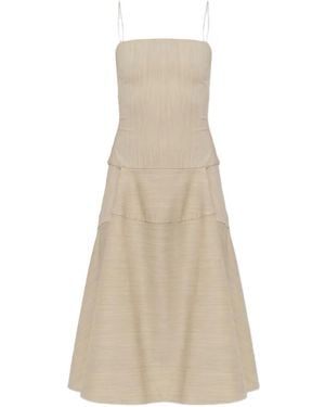 Jacquemus Wool Dress 'Paradiso' - White