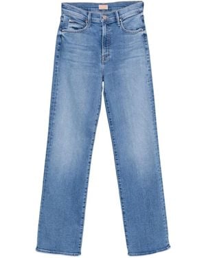 Mother Jean The Kick It À Coupe Droite - Bleu