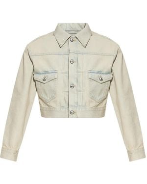 Vivienne Westwood Buttoned Cropped Jacket - White