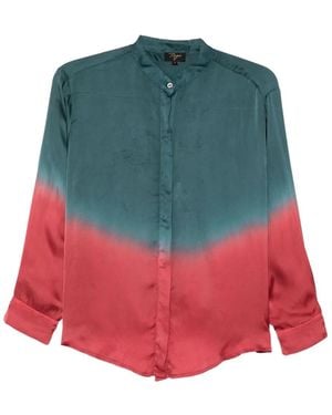 Yavi Nolen Dip-Dyed Shirt - Green