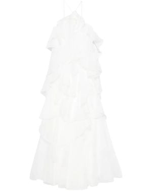 Aje. Vestido Largo Pandorea - Blanco