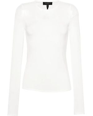 Rag & Bone Top Met Vlakken - Wit