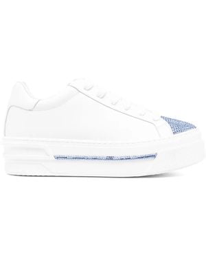 Rene Caovilla Sneakers Con Decorazione - Bianco