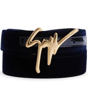 Giuseppe Zanotti Giuseppe Leather Belt - Black