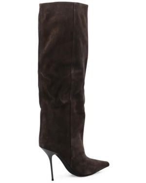 Jeffrey Campbell Bottes Spike À Bout Pointu - Black