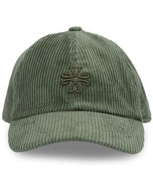 Jacob Cohen Corduroy Baseball Cap - Green