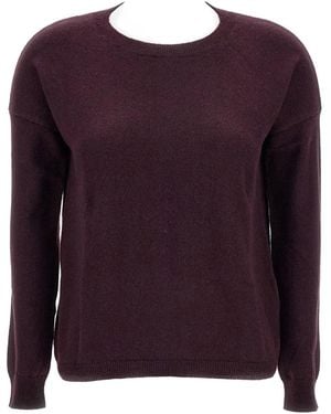 Lisa Yang Crew-neck long-sleeve sweater - Morado