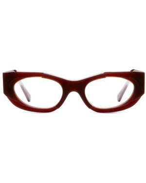 Kuboraum Gafas k62 con montura geométrica - Marrón
